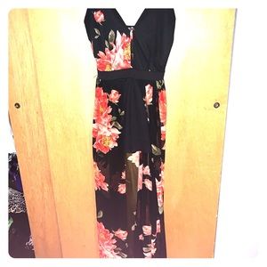 Fashion Nova maxi dress/romper